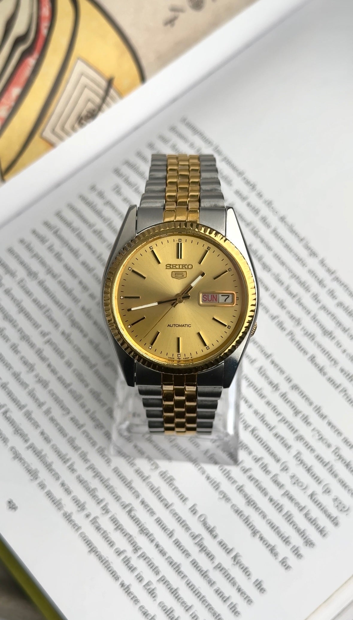 Seiko 5 7009 Two-Tone