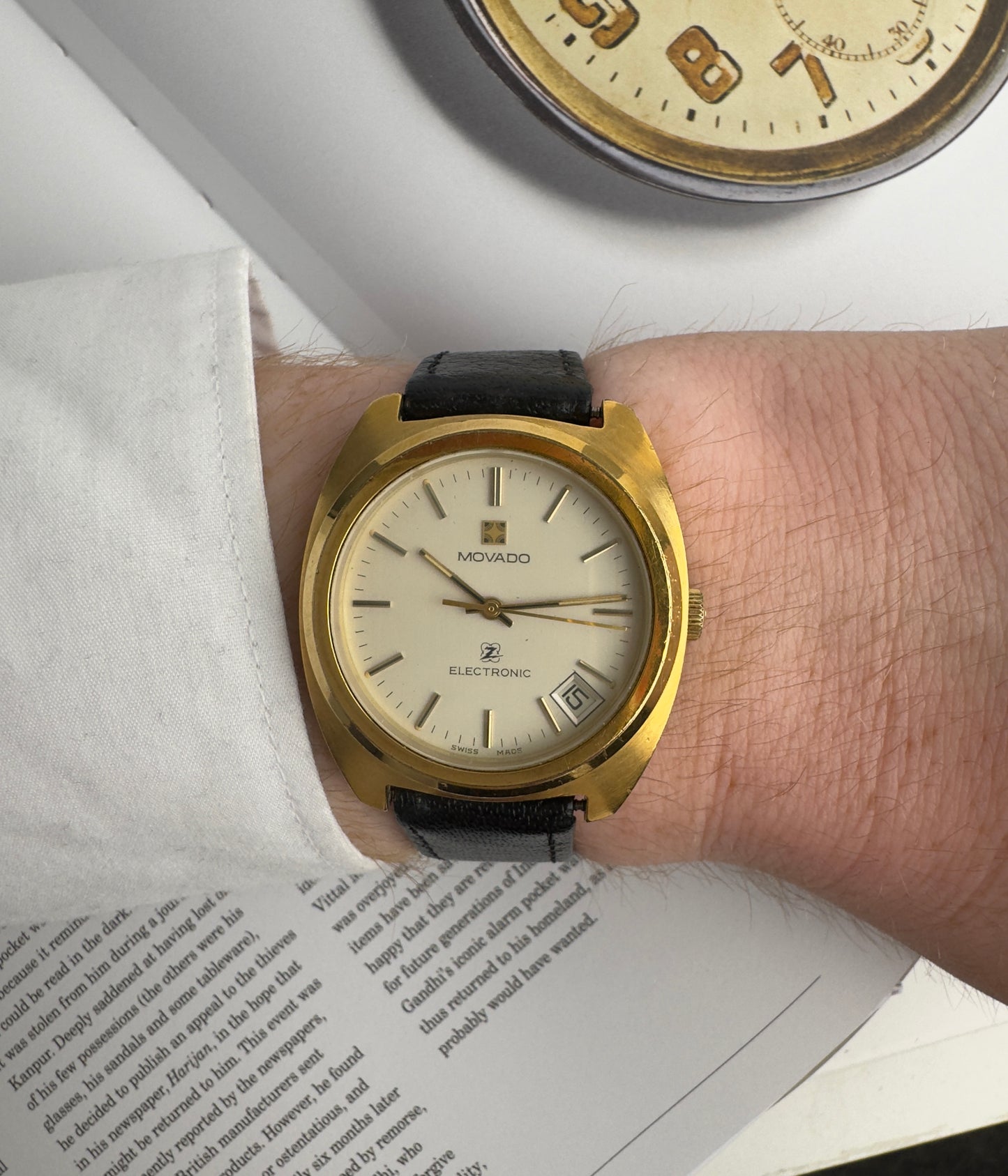 Movado Electronic ‘Tuning Fork’