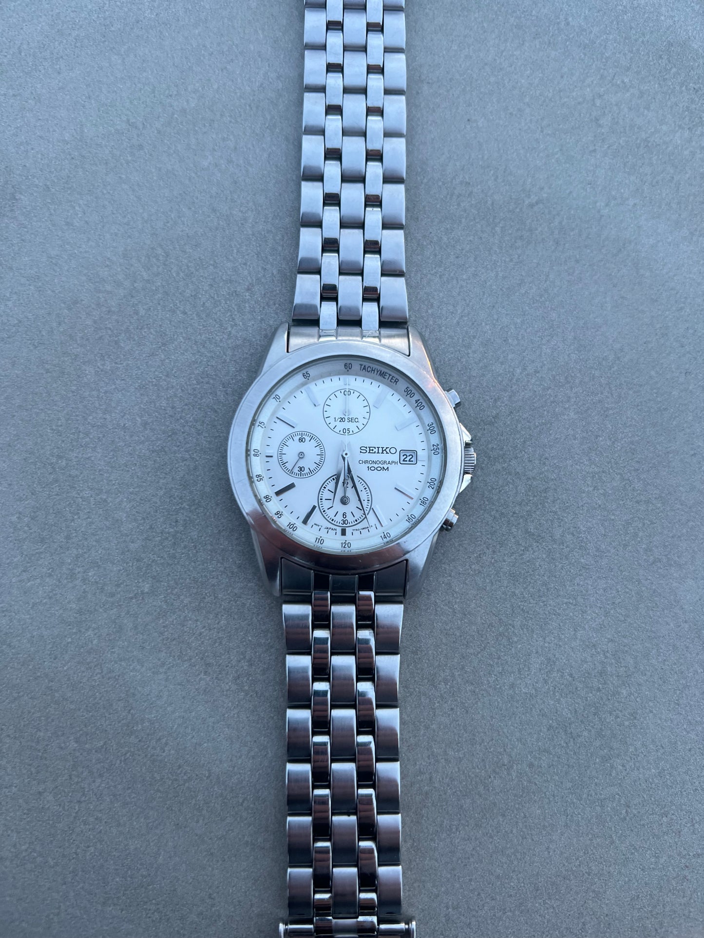 Seiko Quartz Chronograph 7T92-0LH0