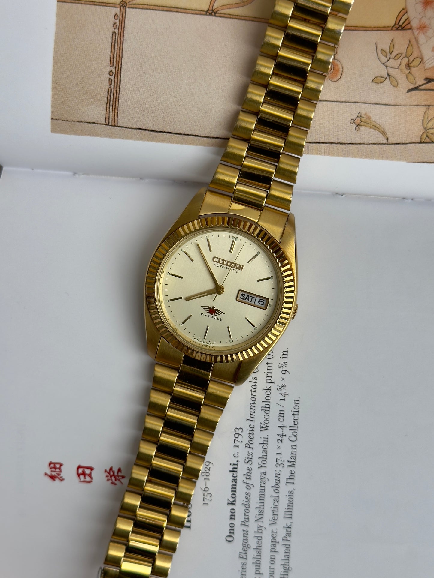 Citizen Eagle 7 Gold Plated