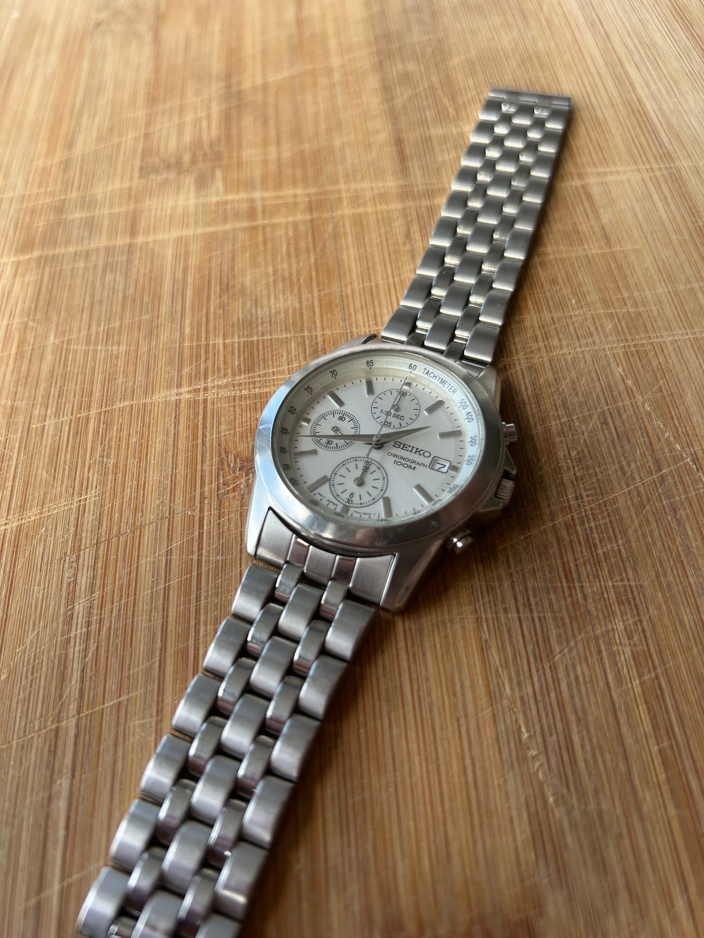 Rare Seiko Quartz Chronograph 7T92-0LH0