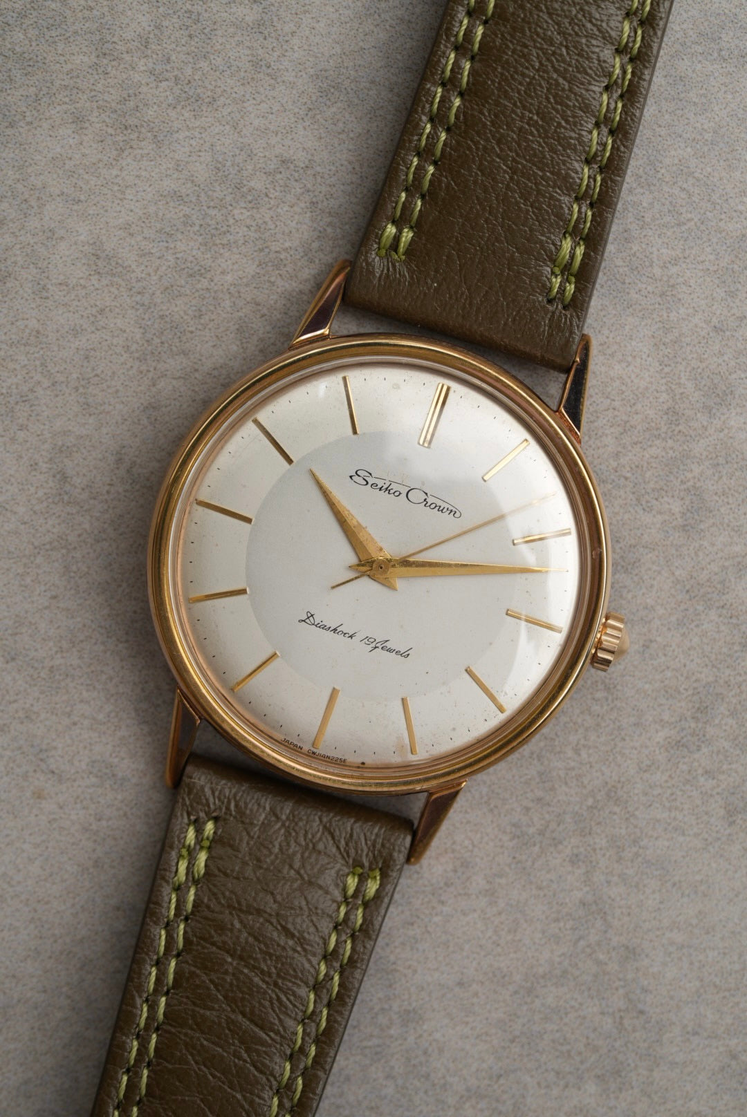 Seiko Crown – J14089 - Diashock 19 Jewels