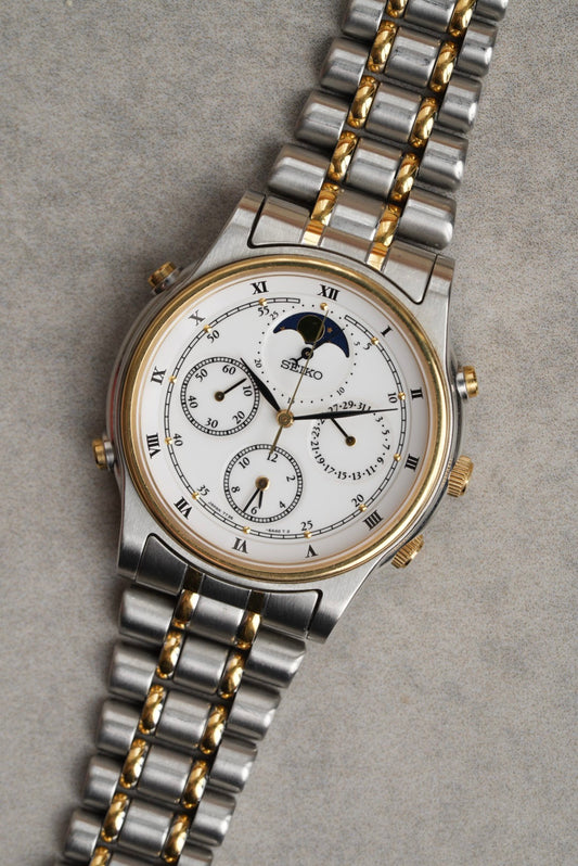 Seiko Moonphase Chronograph 7T36-6A80