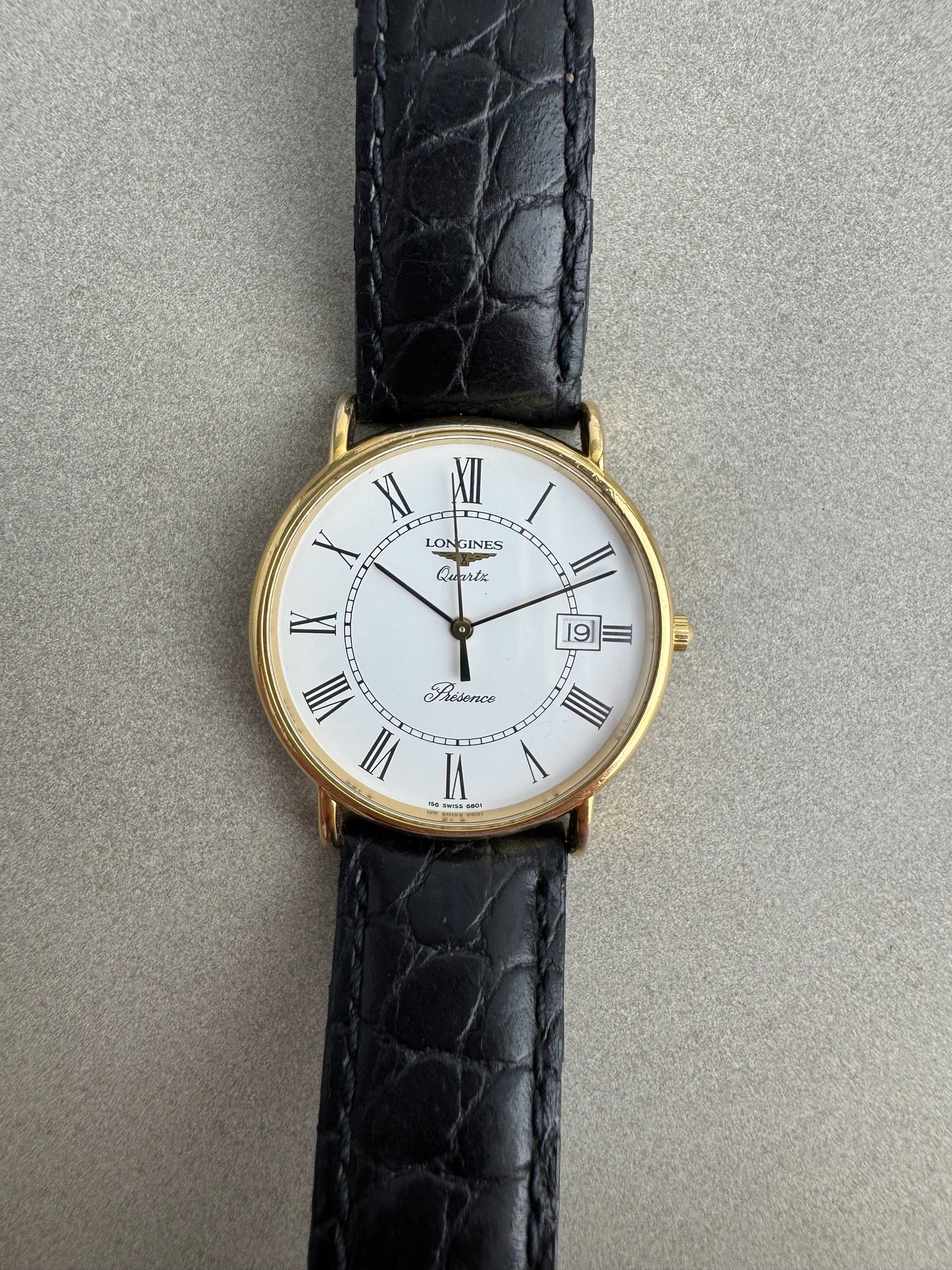 Longines Presence 18K Gold Plated