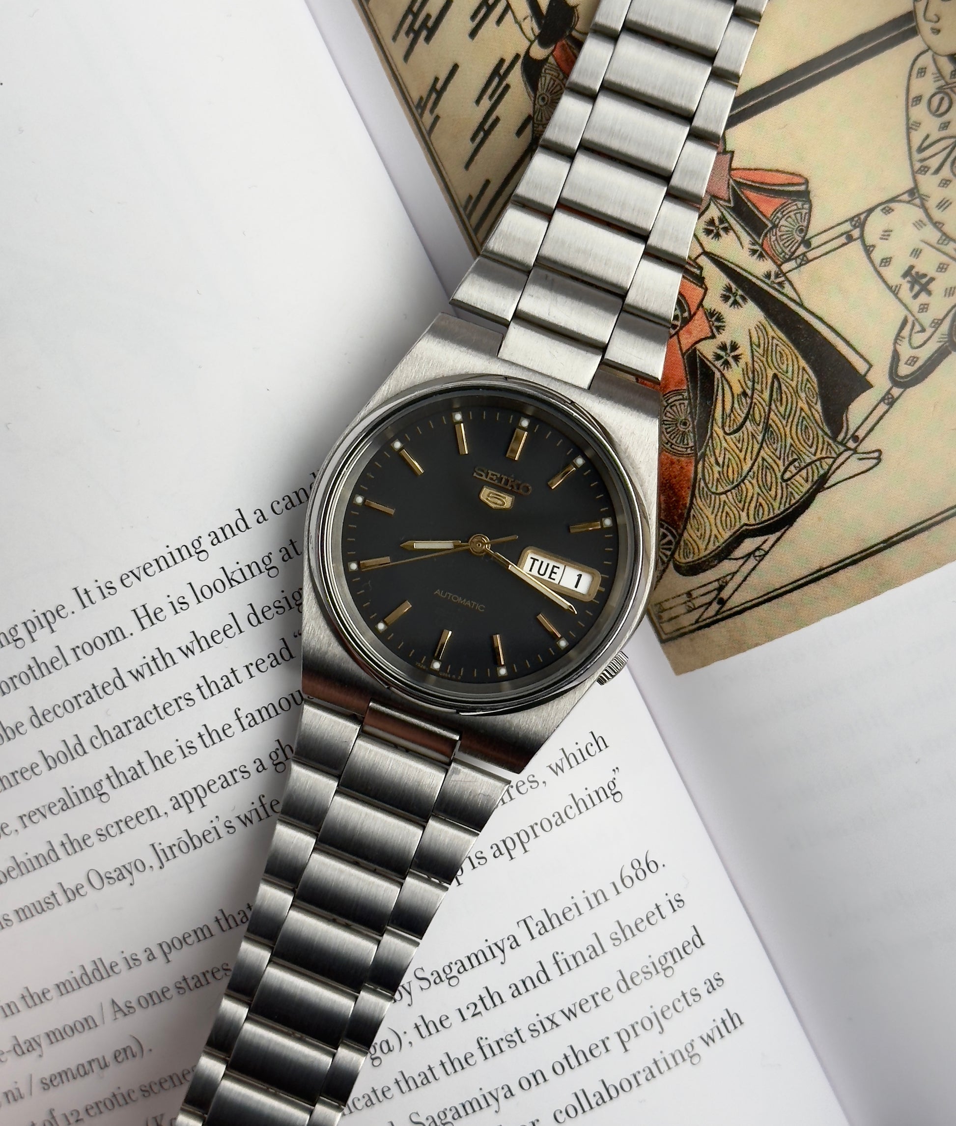 Seiko 7S26 Black Dial - Main Image